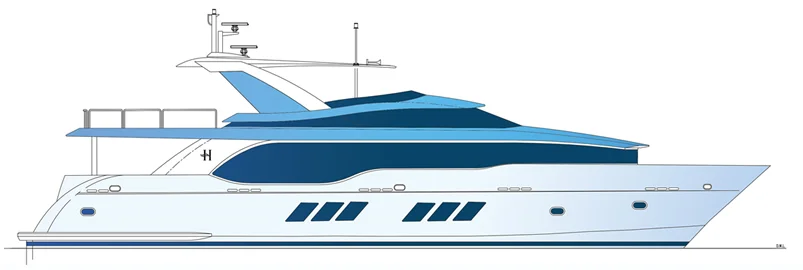 88’ Raised Pilothouse