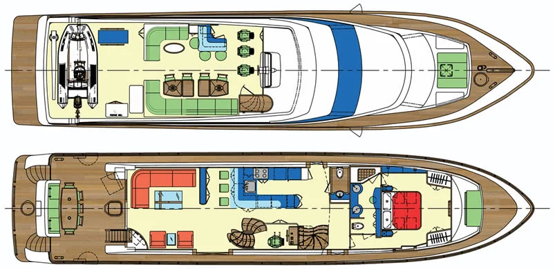 88’ Raised Pilothouse